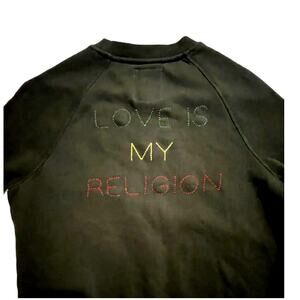 Spiritual Gangster Women S Ziggy Marley Love Is My Religion Street Pullover EUC